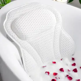 BP7502 IDLE HIPPO Bath Pillow Bathtub Tub Head Ne