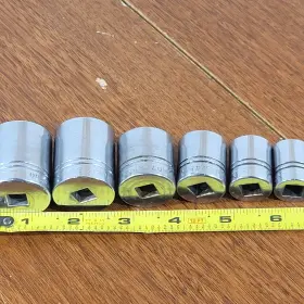 6229A INDESTRO Drive Socket Set #2