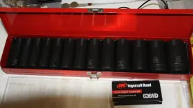6361D INGERSOLL RAND Point Drive Power Impact Socket Set