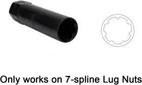 IRKLN80003 IRONTEK Spline Drive Tuner Socket Key Tool Lug Nut #2