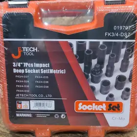 FK3-4-DS7 JETECH TOOL Impact Socket Set