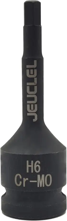 727007045840 JEUCLEL Hex Impact Bit Socket Drive Allen