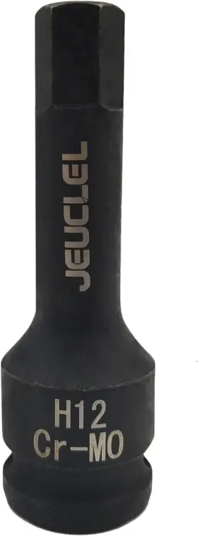 727007045871 JEUCLEL Hex Impact Bit Socket Drive Allen