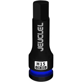 Jeuclel Jeeu015 15mm Hex Impact Bit Socket H15 1/2-inch Drive 1pc