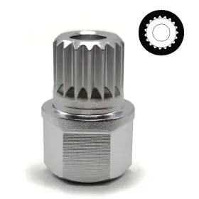 JEUS131 JEUCLEL Wheel Locking Nut Key Bmw Lock Socket Adap