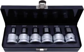 JEUS435 JEUCLEL Drive Hex Allen Bit Socket Set