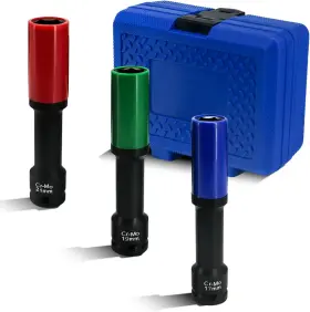 JEUS563 JEUCLEL Lug Nut Socket Set Drive Impact Tools