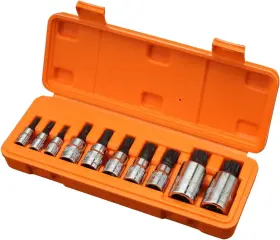 652569768169 JU JIAN TEC Xzn Triple Square Spline Bit Socket