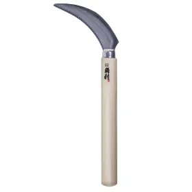 B0CBV1RM43 KAKURI Weeding Sickle Garden Tool Serrated Blade