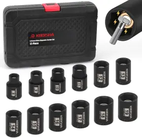 MSD38-001 KBOISHA Drive Magnetic Socket Set