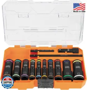 092644652394 KLEIN TOOLS Knect Impact Socket Set