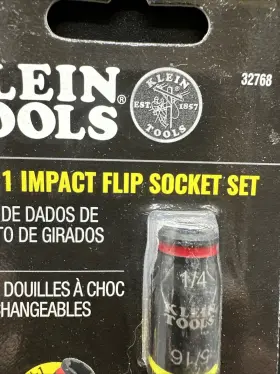 32768 KLEIN TOOLS Impact Socket Set #3