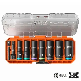 65109IMPCTM KLEIN TOOLS Knect Drive Impact Socket Set