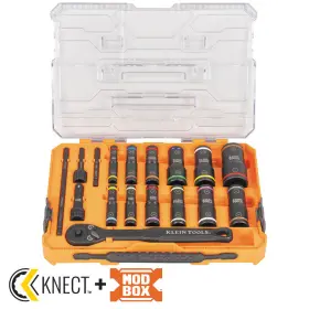 65626 KLEIN TOOLS Knect Impact Socket Set