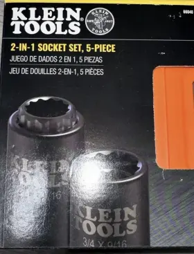 66040 KLEIN TOOLS Impact Socket Set