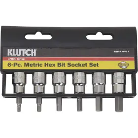 2905022 KLUTCH Hex Bit Socket Set Drive #2