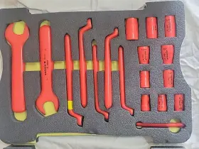 989911S4 KNIPEX Insulated Tool Set #3