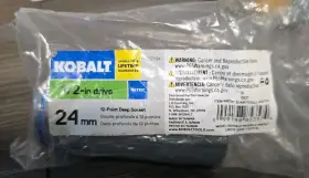 090297753574 KOBALT 1/2 DRIVE Socket Wall