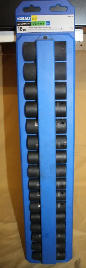 2884758 KOBALT Impact Socket Set