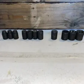 337894 KOBALT Drive Impact Sockets Mechanic Tools Loose #2