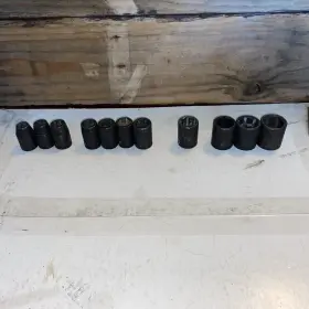 337894 KOBALT Drive Impact Sockets Mechanic Tools Loose
