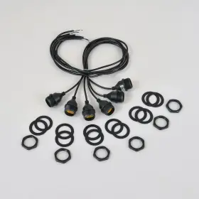 B0B8XHX1K2 KOLAKODLUX Waterproof Light Socket Cord Di