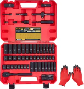 8-95PCS KOOPOOL Drive Impact Socket Set