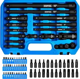 99240138 KOOPOOL Impact Socket Extension Set Drive