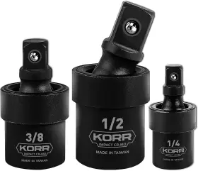 KSS007 KORR Tools Impact Joint Swivel Socket Set