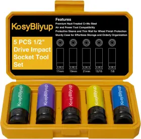 KOSY002 KOSYBLIYUP Drive Impact Lug Nut Socket Set