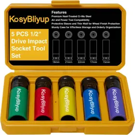 KOSY003 KOSYBLIYUP Drive Impact Lug Nut Socket Set