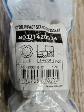 KT-516 KT INDUSTRIES Pro Drive Impact Standard Socket