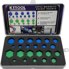 KT-0222-B KTTOOL Magnetic Socket Inserts Tool Pocket