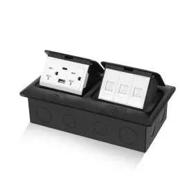 756190415871 KYHSHJ Pop Up Floor Socket Receptacle Kit