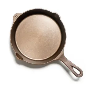 608037369529 LANCASTER IRON Cast Skillet Seasone