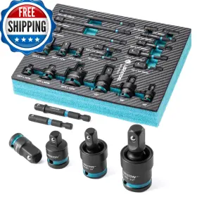 B0D22BPNJL LIBRATON Socket Adapter Reducer Set Impact