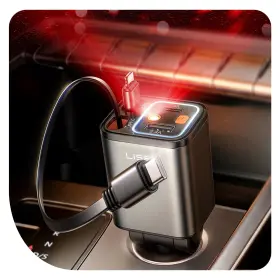2E466 LISEN Starlight Car Charger Usb Cigarette Adapter