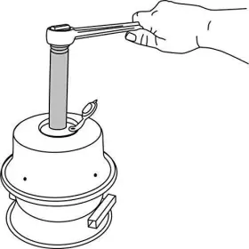 49020 LISLE Cage Bolt Socket #3