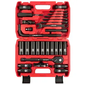 49PIECES LLNDEI Ratchet Impact Socket Drive Combination Set