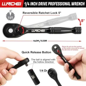 768472833143 LLNDEI Drive Impact Socket Set Standard #3