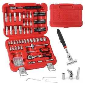 LLN106 LLNDEI Drive Socket Steel Ratchet Kit Combination Set