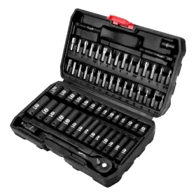 B0CFTXXMH4 LLNEDL Impact Socket Drive Combination Wrench Set
