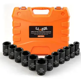 B0DDNM4HQL LLNEDL Drive Socket Set Impact