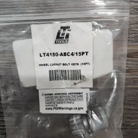 LT4150-ABC4-15PT LTI TOOLS Wheel Lock Anti Theft Lug Nut Key #2