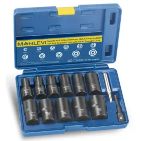XS006-13PC MABLEVI Bolt Extractor Set Drive Impact Lug Nut