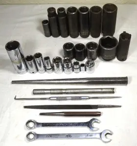 CL142 MAC TOOLS Sockets Wrenches File Punches