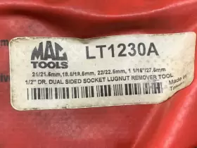 LT1230A MAC TOOLS Lug Lock Socket Set #2