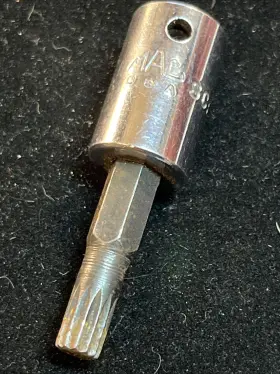 SC89 MAC TOOLS Drive Triple Square Bit Driver Socket
