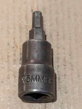 X5MMHS MAC TOOLS Drive Impact Hex Bit Socket #2