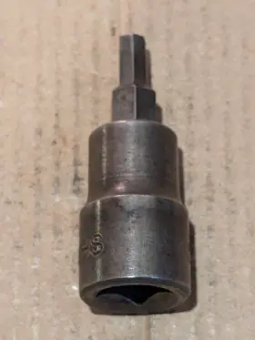 X5MMHS MAC TOOLS Drive Impact Hex Bit Socket #3